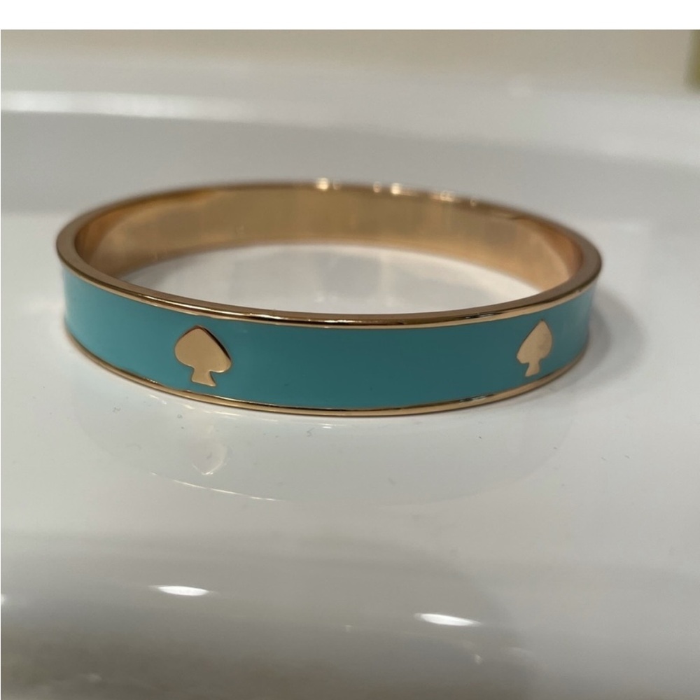 Spot The Spade Enamel Hinged Bangle Kate Spade